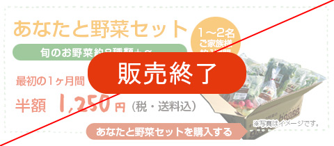 あなたと野菜セット